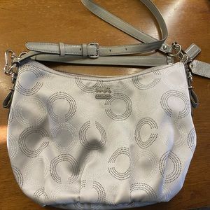 Coach Silver Purse